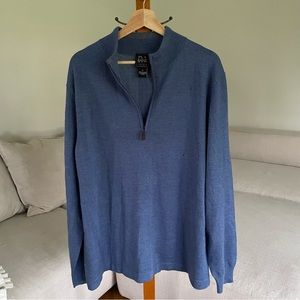 Mens Wool quarter zip